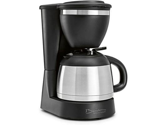 Barista | Kaffeemaschine 830W schwarz 1l | mit Isolierkanne
