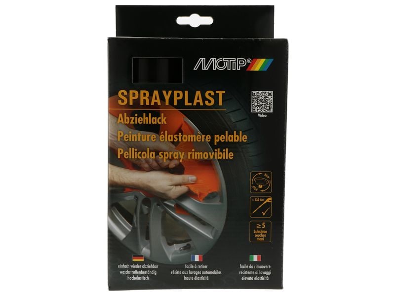 MOTIP | Set Sprayplast schwarz sdgl.