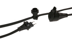 Max Hauri | Lichterkette outdoor 25x E27 ILLU5X13 | L=26.5m Typ 11 IP55