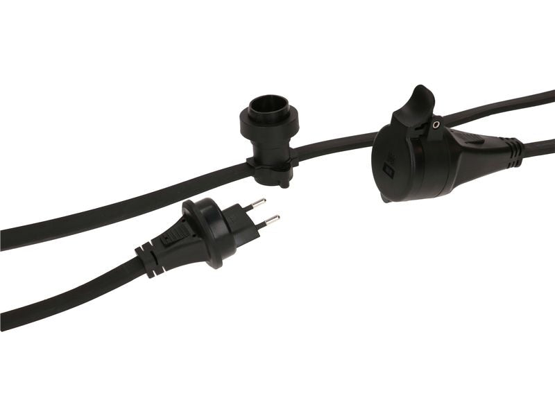 Max Hauri | Lichterkette outdoor 25x E27 ILLU5X13 | L=26.5m Typ 11 IP55