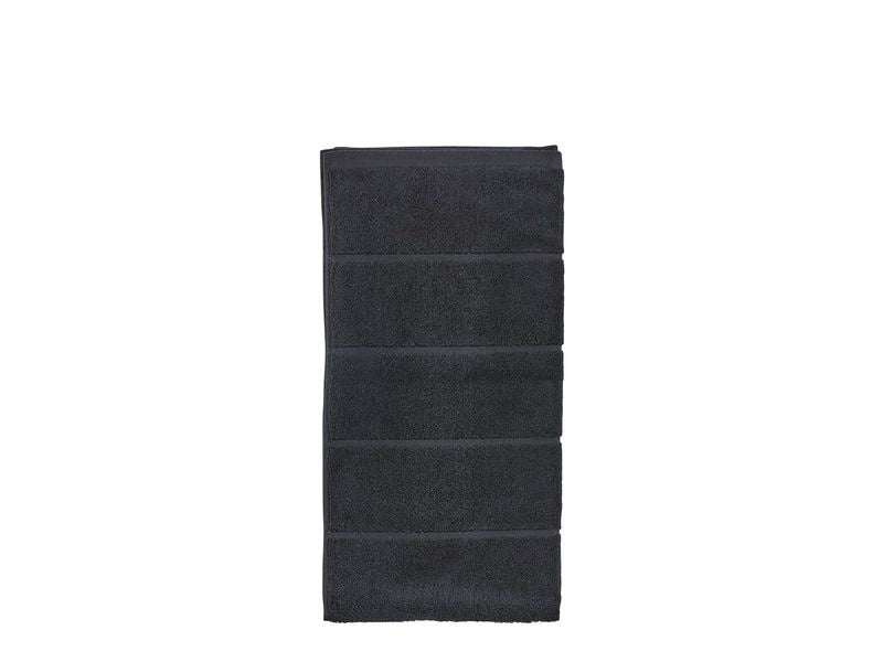 Zone Denmark | Zone Duschtuch Sauna 70x140 cm, Black | 100% Baumwolle, 600g