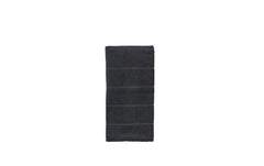 Zone Denmark | Handtuch Sauna 50 x 100 cm | Black, 100% Baumwolle 600g