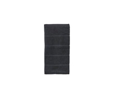 Zone Denmark | Handtuch Sauna 50 x 100 cm | Black, 100% Baumwolle 600g