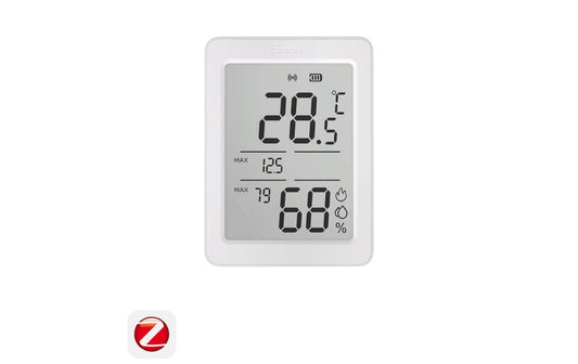 SONOFF | SNZB-02DR2 | Temperatur- und Feuchtigkeitssensor, Displ.