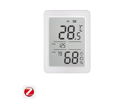 SONOFF | SNZB-02DR2 | Temperatur- und Feuchtigkeitssensor, Displ.