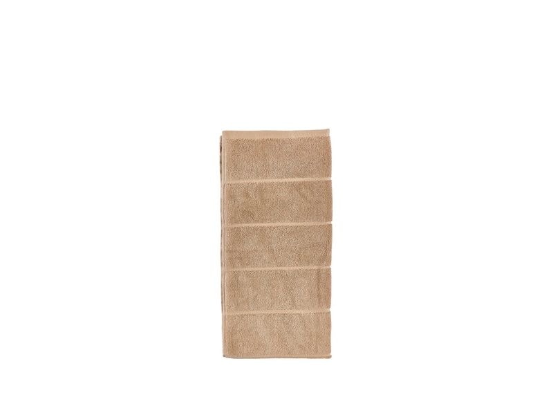Zone Denmark | Handtuch Sauna 50x70 cm | Camel, 100% Baumwolle, 600g