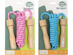 vedes | OA Springseil bunt Holzgriff | Assortiert