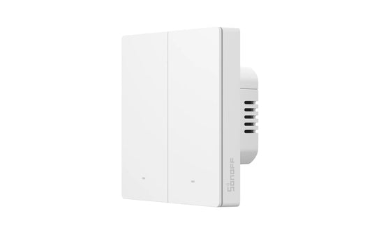 SONOFF | Zigbee Wandschalter 86 ZBM5-2C-86W | 2-fach, mechanisch, weiss
