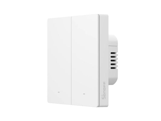 SONOFF | Zigbee Wandschalter 86 ZBM5-2C-86W | 2-fach, mechanisch, weiss