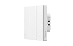 SONOFF | Zigbee Wandschalter 86 ZBM5-3C-86W | 3-fach, mechanisch, weiss