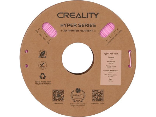 Creality | Hyper ABS Filament Pink | Schnelles ABS Druckfilament 1kg