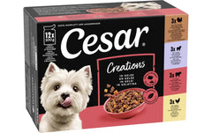 Cesar | Multipack Selektion in Gelee 12x100g