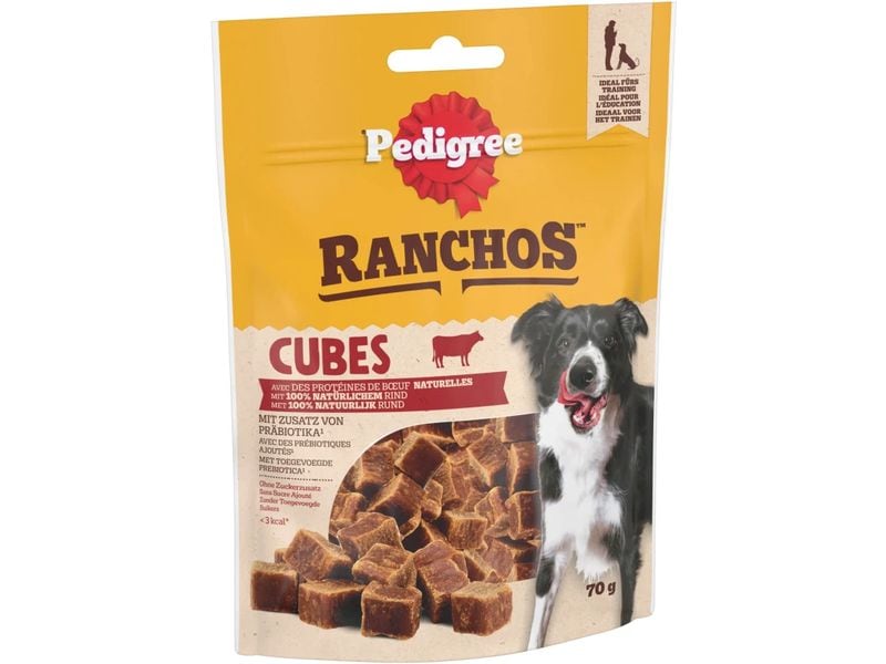 Pedigree | Ranchos Cubes Rind 70g