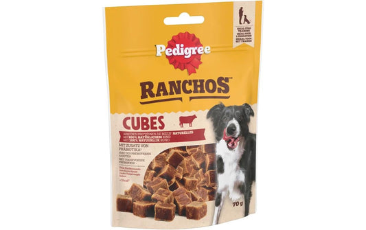 Pedigree | Ranchos Cubes Rind 70g