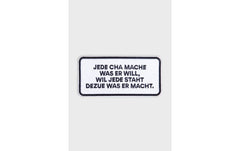Swissmeme | Patch | Jede cha mache was er will