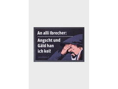 Swissmeme | Fussmatte | Angscht und Gäld han ich kei!