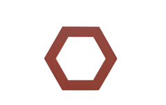 Zone Denmark | Zone Topfuntersetzer Bold, Burgundy | 16x14x0.9 cm (LxBxH), Silikon