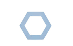 Zone Denmark | Zone Topfuntersetzer Bold, Blue | 16x14x0.9 cm (LxBxH), Silikon