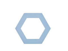 Zone Denmark | Zone Topfuntersetzer Bold, Blue | 16x14x0.9 cm (LxBxH), Silikon