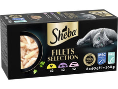 Sheba | Filets Selection Huhn&Fisch 6x60g
