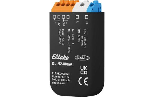 Eltako | DL-N2-80mA | DALI-2-Bus-Netzteil 80 mA für Einbaumontage