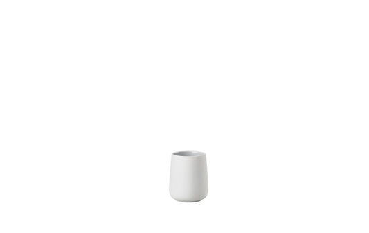Zone Denmark | Zahnputzbecher Nova One | Soft Grey, 8.5x10 cm (dxH), Steinzeug