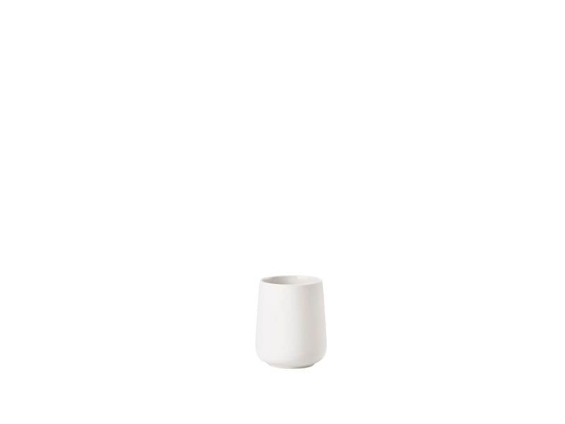 Zone Denmark | Zahnputzbecher Nova One,White | 8.5x10 cm (dxH), Steinzeug