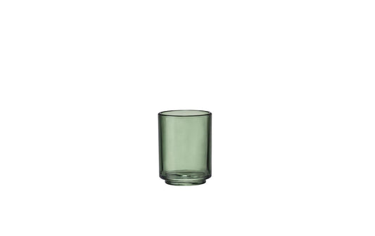 Zone Denmark | Zahnputzbecher Tada, DarkGreen | 7.5x10 cm (DxH), Glas