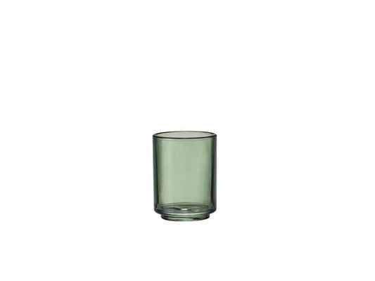 Zone Denmark | Zahnputzbecher Tada, DarkGreen | 7.5x10 cm (DxH), Glas