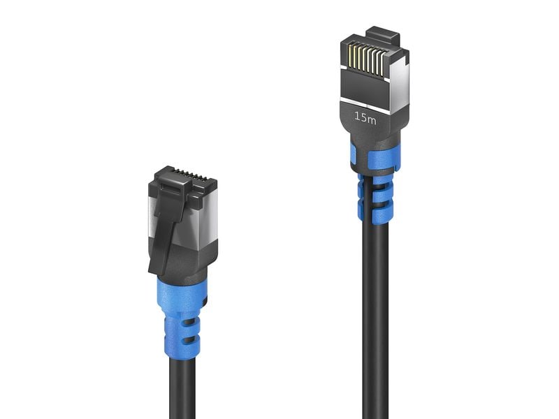 PureLink FlexInstall | FlexInstall Patchkabel Cat.6A S/FTP 15.0m | Cat.6A, AWG30, 10Gbps, 500MHz