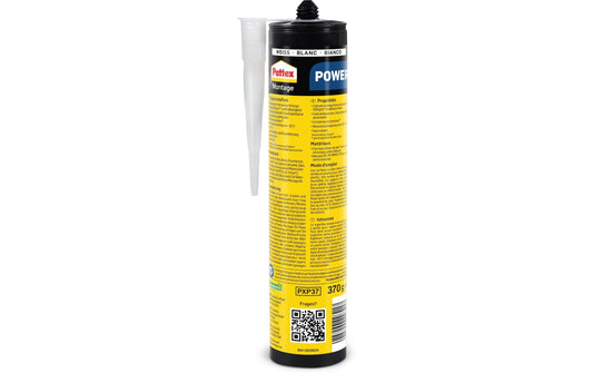 Pattex | Montagekleber Power | Kartusche, weiss, 370g