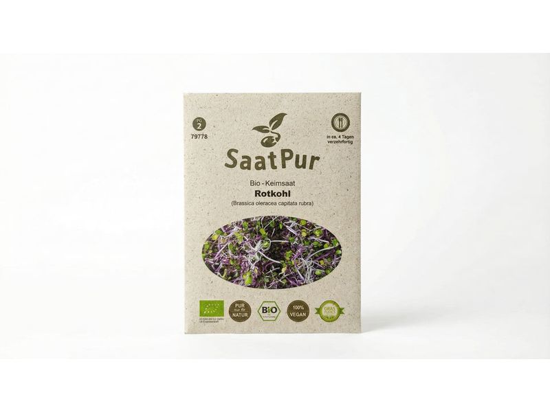 Gorilla Gardening | Bio-Keimsaat Microgreens Rotkohl
