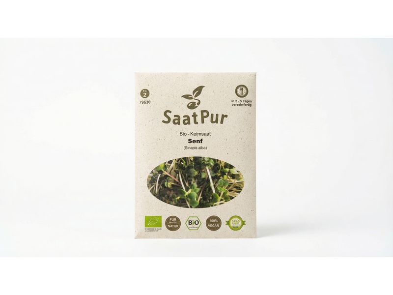 Gorilla Gardening | Bio-Keimsaat Microgreens Senf