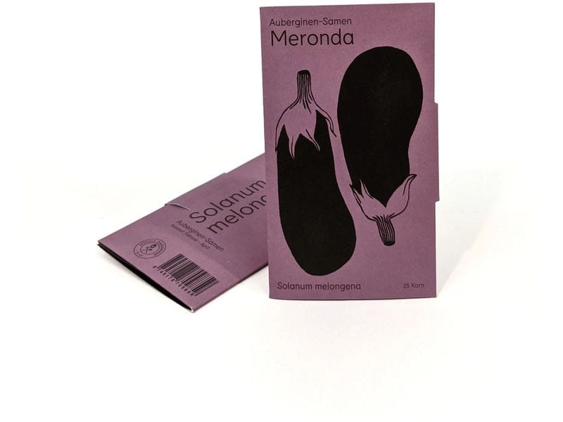 Gorilla Gardening | Saatgut - Aubergine Meronda