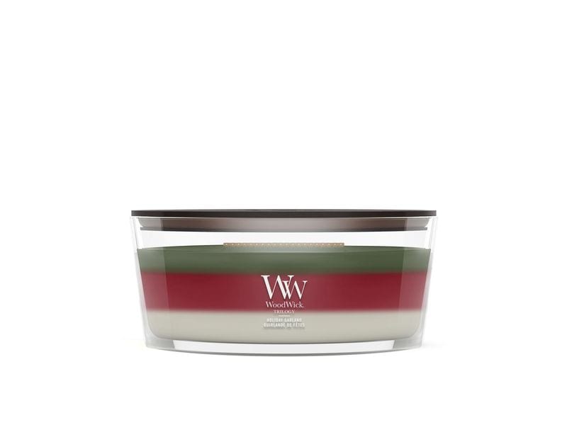 Woodwick | Duftkerze Holiday Garland | Trilogy Ellipse