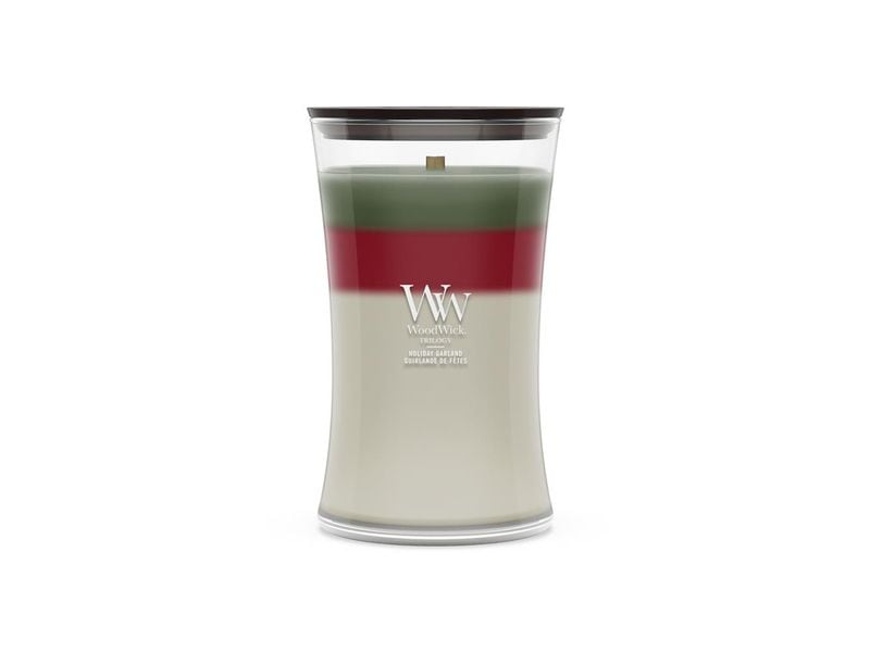 Woodwick | Duftkerze Holiday Garland | Trilogy Large Jar