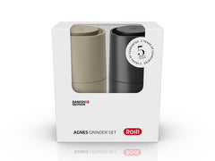 Rosti | Salz- & Pfeffermühle Agnes,2er Set | Humus/Black, ABS