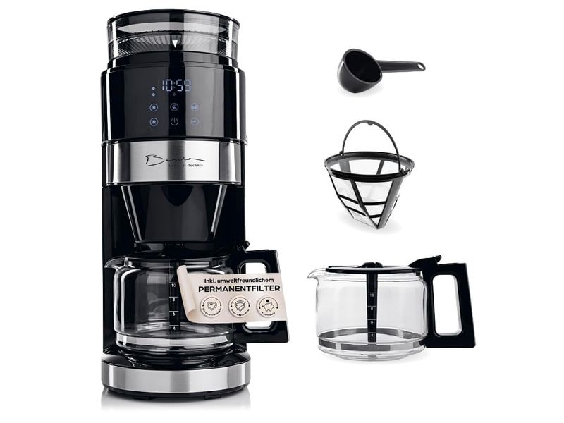 Barista | Kaffeemaschine mit Mahlwerk 900W