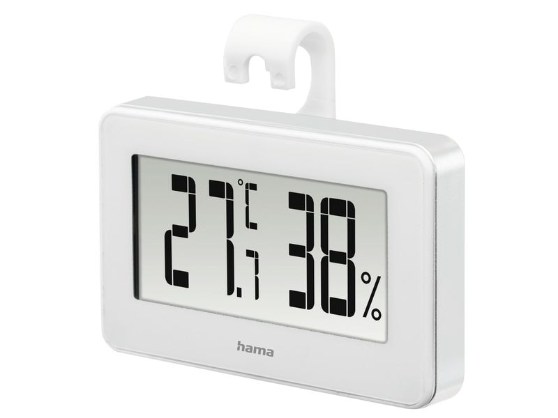 Hama | Thermo-/Hygrometer Mini, Weiss | -