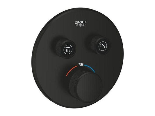 GROHE | Grohtherm SmartControl | Thermostat rund, 2 Ventile
