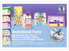 URSUS | Bastelblock Party | 24 x 34 cm 16 Blatt 300 g/m2