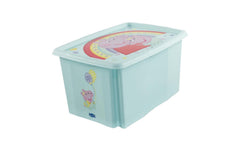 keeeper | Dreh-/Stapelbox mit Deckel 45 l | Karolina Peppa Pig