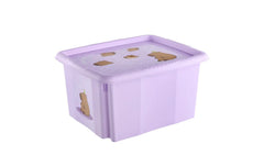 keeeper | Dreh-/Stapelbox mit Deckel 24 l | Karolina Capybara