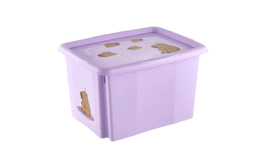 keeeper | Dreh-/Stapelbox mit Deckel 30 l | Karolina Capybara