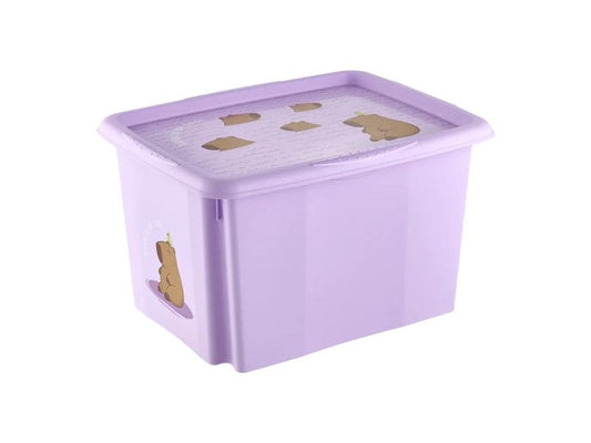 keeeper | Dreh-/Stapelbox mit Deckel 30 l | Karolina Capybara