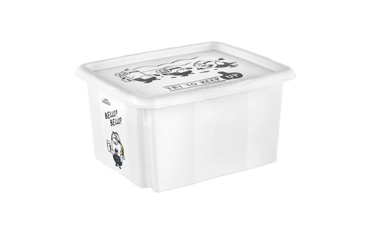 keeeper | Dreh-/Stapelbox mit Deckel 24 l | Karolina Minions Bello