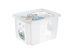 keeeper | Dreh-/Stapelbox mit Deckel 30 l | Karolina Stitch