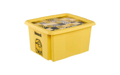keeeper | Dreh-/Stapelbox mit Deckel 24 l | Karolina Minions Mosaic
