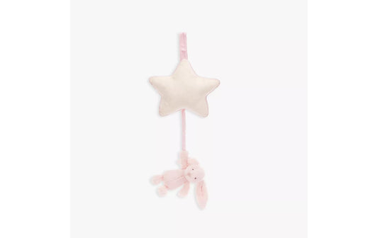 Jellycat | Schüchternes Kaninchen Musical Pull Mobile | pink