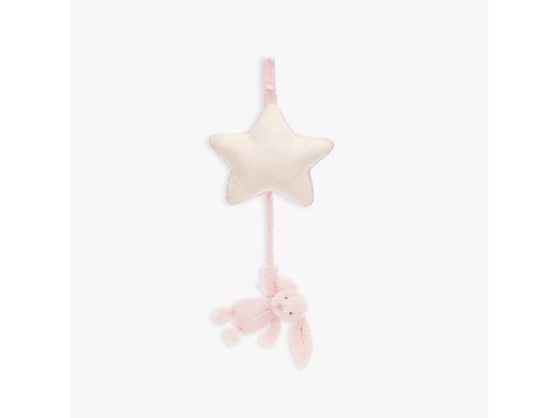 Jellycat | Schüchternes Kaninchen Musical Pull Mobile | pink